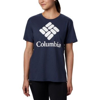 Columbia Ženske Majice - Park Relaxed Tamnoplave | EZDU-86394